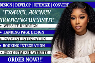 build a travel agency, tour booking website that converts visitors into bookings