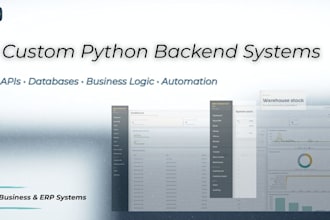 build a fastapi api backend with database