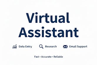 virtual assistant for data entry and excel research