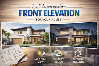 design modern front elevation for your house