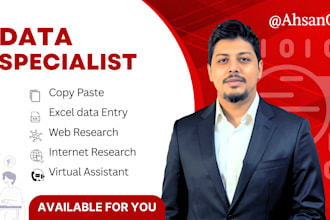 be your virtual assistance data entry and office coordinator