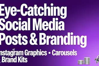 design eye catching social media posts and branding for 2026 algorithms