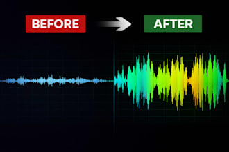 clean up and enhance your voice audio