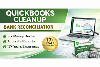 clean up and fix your quickbooks online bookkeeping