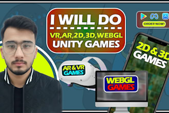 do unity game development for VR ar mobile and PC