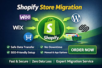 migrate clone wordpress wix webflow ionos woocommerce to shopify store