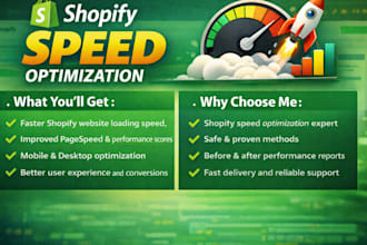 do shopify speed optimization and increase shopify speed