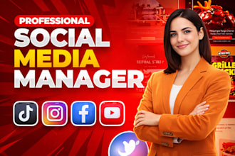 be your social media marketing manager and content creator
