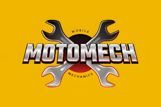 do modern auto service, repair, auto mobile, detailing and automotive logo