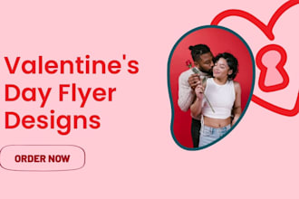 design valentines day flyer greeting video birthday flyer