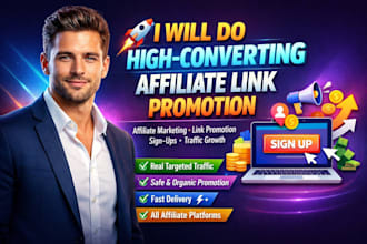 do affiliate marketing, link promotion, link sign up, affiliate link promotion