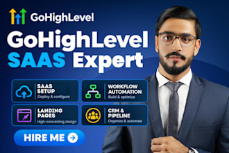go highlevel snapshot go highlevel saas gohighlevel landing page workflow expert