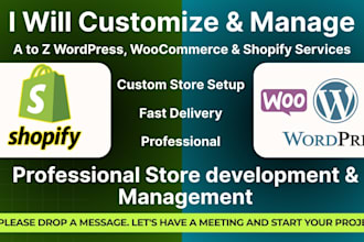 ecommerce expert shopify and wordpress solutions
