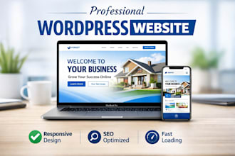 build a professional responsive wordpress website