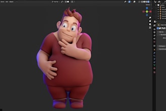 model a 3d character for reallusion cc4, cc5, iclone,  52 arkit blendshape, vrm