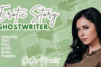 erotic story erotica ghostwriter romance ghostwriter fanfiction smut bdsm kinky