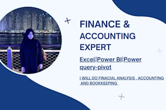 do financial analysis and bookkeeping