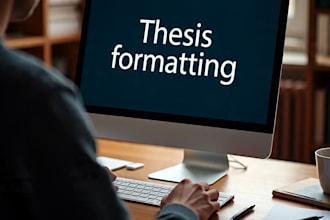 format and edit your thesis