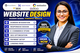 build professional godaddy airo website