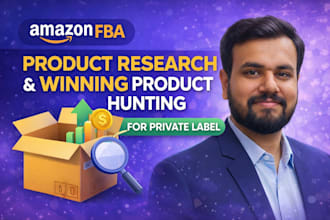 do amazon fba product research and winning product hunting for private label