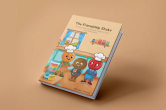 draw children story book illustration for kdp amazon