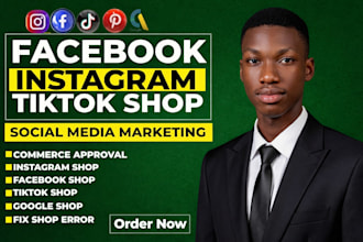 setup tiktok shop,tiktok dropshipping,tiktok ads,facebook shop,marketing and seo