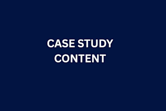 write impactful content for a case study