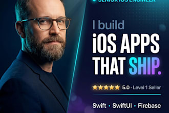 build your ios app in swift, swiftui, firebase
