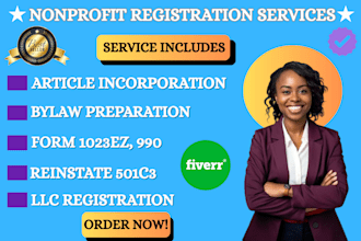 do nonprofit registration, 501c3 bylaws llc registration form 990, cage code uei