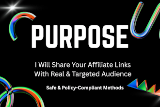 share and promote affiliate links to boost sales