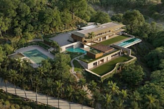 design 3d landscape building, planning outdoor spaces, gardens, backyard layouts