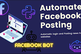 develop robust craigslist bot, facebook marketplace bot, auto listing bot