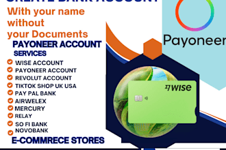 register personal business wise account with ltd llc