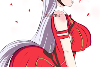 anime drawings, illustrations art