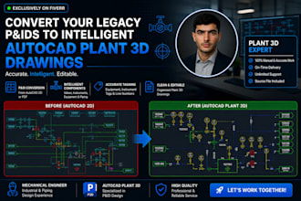 convert autocad pids into intelligent plant 3d pids