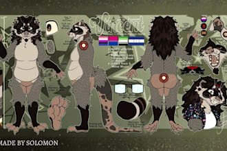 draw furry art commission fursona art character nsfw furry illustration fursuit