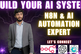 build advanced n8n ai automation workflows and chatbots