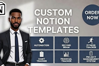 build a custom notion business dashboard notion template