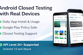 do android closed testing and play store publish support