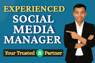 be your social media manager with engaging content strategy