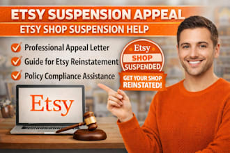 do appeal letter for etsy reinstatement reopen etsy suspend account