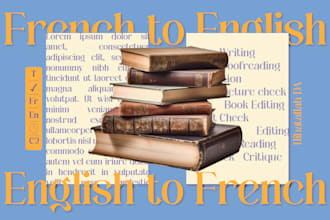 translate texts and proofread your writings