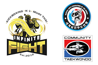 design martial arts, jiu jitsu and samurai logo and t shirt