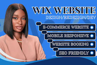 wix website redesign wix website design wix website development wix website