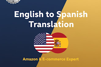 professionally translate your amazon listing or shopify description to spanish