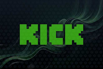 do organic kick promotion to grow active audience chatters, channel followers