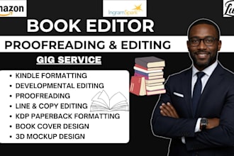 proofread, beta read kindle book, formatting, translation