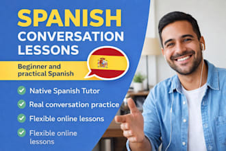 teach you practical spanish conversation online