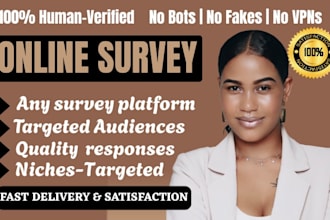 gather real survey respondents to fill your online survey forms questionnaire