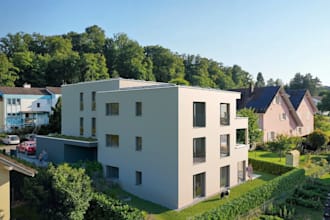 buildup 3d apartment housing,suburban living,aerial visualize,solar panel render